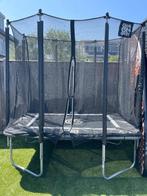 Trampoline 215x165cm zgan, Ophalen, Gebruikt