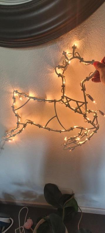 Kerstverlichting Rendier beschikbaar voor biedingen