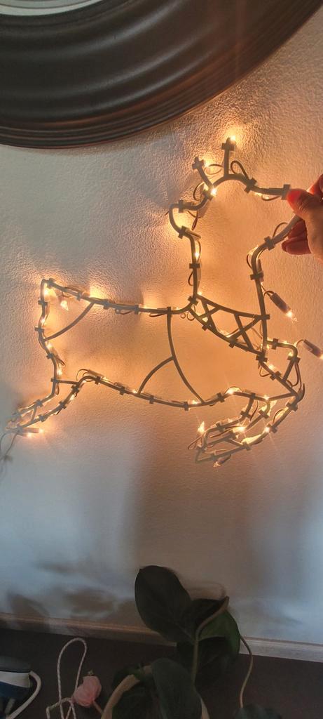 Kerstverlichting Rendier, Huis en Inrichting, Lampen | Overige, Zo goed als nieuw, Ophalen of Verzenden
