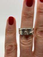 Z792 Prachtige zilveren ring Finse stijl maat 16,5, Ophalen of Verzenden, Kleiner dan 17, X, Dame