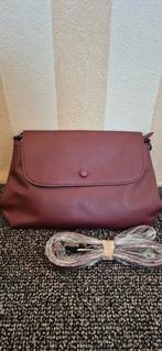Nieuwe damestas clutch schoudertas bordeauxrood Giluiano, Ophalen of Verzenden, Nieuw, Schoudertasje