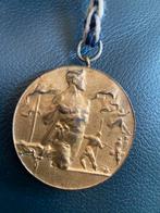 Medaille atletiek 29 aug 1920 Belgische Heer, Postzegels en Munten, Penningen en Medailles, Ophalen of Verzenden