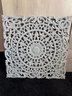 Decoratief paneel in hout, Huis en Inrichting, Woonaccessoires | Overige, Ophalen, Gebruikt
