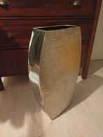 Mooie zilveren vaas, Huis en Inrichting, Woonaccessoires | Vazen, Steen, Overige kleuren, 50 tot 75 cm, Ophalen of Verzenden