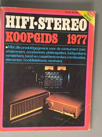 HIFI Stereo Koopgids 1977. (Bijna 400 pagina’s) beschikbaar voor biedingen