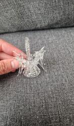 Glas beeldje mandje met vogels, Ophalen