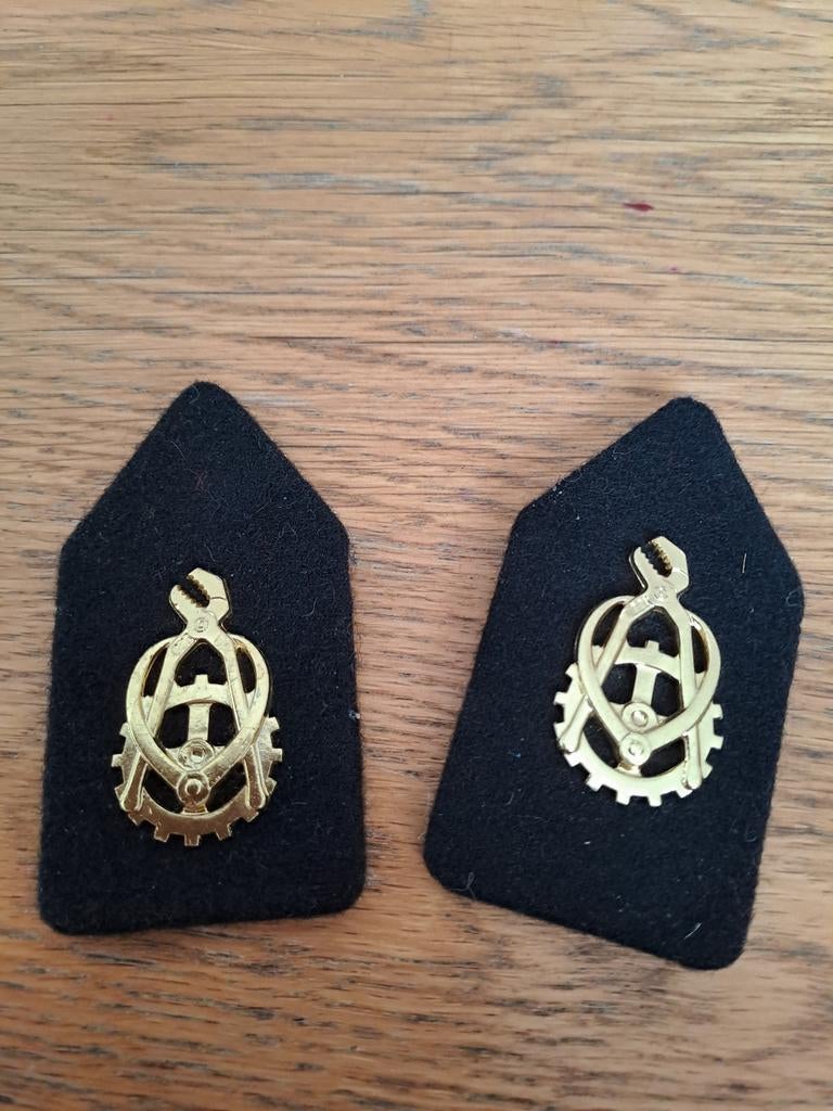 Epauletten - Gouden Rangonderscheidingstekens, Onbekend, Ophalen of Verzenden, Onbekend, Nederland