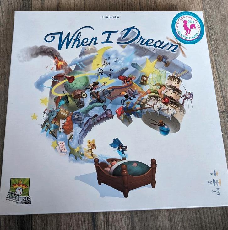 When I Dream, Hobby en Vrije tijd, Gezelschapsspellen | Bordspellen, Zo goed als nieuw, Drie of vier spelers, Vijf spelers of meer