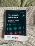 Toegepaste Wiskunde voor hoger onderwijs Deel 2, Boeken, Ophalen of Verzenden, Zo goed als nieuw, Overige onderwerpen