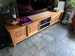 tv dressoir, Ophalen, Gebruikt, Teakhout, 200 cm of meer