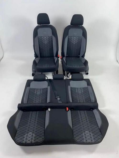 Interieur VW Polo 6R (AW) Stof/Alcantara Zwart/Grijs, Auto-onderdelen, Overige Auto-onderdelen, Gebruikt, Ophalen of Verzenden