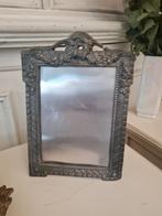 Bijna antiek tinnen fotolijstje, Antiek en Kunst, Curiosa en Brocante, Ophalen of Verzenden