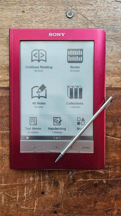 Sony PRS-600 E-reader, Computers en Software, E-readers, Zo goed als nieuw, Ophalen of Verzenden