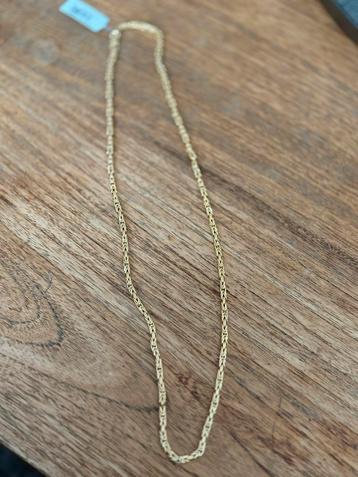 Lucardi Zilveren ketting 18 karaat Goldplated Nieuw beschikbaar voor biedingen