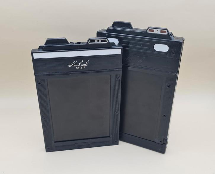 Linhof Vlakfilmhouders 9x12, Audio, Tv en Foto, Fotografie | Fotostudio en Toebehoren, Gebruikt, Overige typen, Ophalen of Verzenden