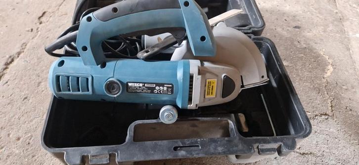 Wesco muurfrees - Gebruikt, Doe-het-zelf en Verbouw, Gereedschap | Zaagmachines, Gebruikt, Cirkelzaag, Minder dan 600 watt, Minder dan 30 mm