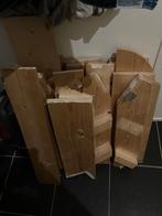 Vurenhout en mulitieplex, Doe-het-zelf en Verbouw, Hout en Planken, Ophalen, Gebruikt, Minder dan 25 mm, Balk