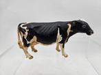 Vintage miniatuur model koe Schleich zwartbonte Friese koe, Verzamelen, Dierenverzamelingen, Boerderijdier, Gebruikt, Ophalen of Verzenden