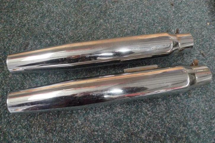 Uitlaatdemper demper set Harley tappered, Motoren, Onderdelen | Harley-Davidson, Gebruikt, Ophalen