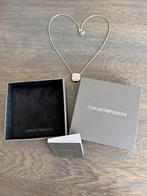 Giorgio Armani hals ketting, Ophalen of Verzenden, Zo goed als nieuw, Zilver, Overige materialen
