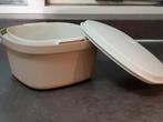 Tupperware serveer / stoom wonder beige, Ophalen of Verzenden, Gebruikt