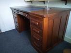 klassiek eikenhouten bureau, Huis en Inrichting, Bureaus, Ophalen, Gebruikt, Bureau