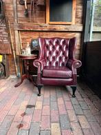 Chesterfield Oorfauteuil als nieuw!!, Huis en Inrichting, Fauteuils, Chesterfield, Ophalen of Verzenden, Zo goed als nieuw, 75 tot 100 cm