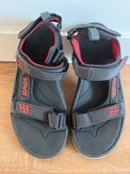 Teva slipper sandaal type 4141 grijs/blauw rood maat 39,5, Sandalen, Blauw, Gedragen, Ophalen of Verzenden
