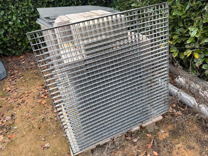 Gegalvaniseerde Looproosters - Diverse Maten, Tuin en Terras, Terrasdelen en Vlonders, Gebruikt, Overige materialen, Ophalen