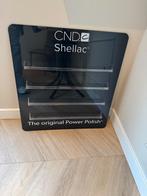 CND shellac display, Sieraden, Tassen en Uiterlijk, Uiterlijk | Cosmetica en Make-up, Ophalen, Zwart, Zo goed als nieuw, Handen en Nagels