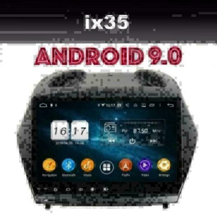 Hyundai ix35 radio navigatie android 9.0 wifi dab+ 9inch, Auto diversen, Autoradio's, Nieuw, Ophalen of Verzenden