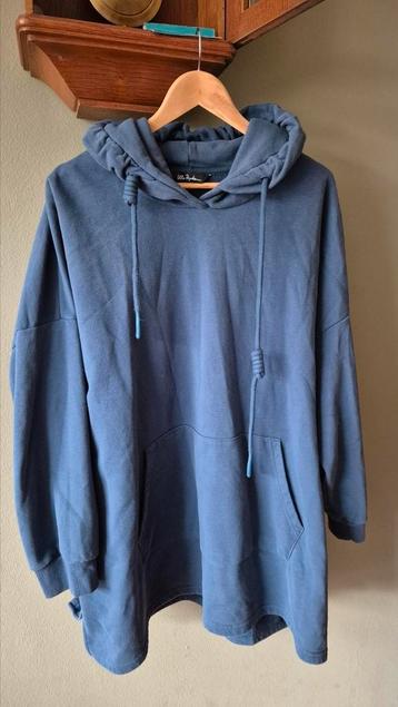 Ulla Popken blauwe hoodie trui mt 60 beschikbaar voor biedingen