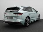 Skoda Enyaq iV 80 Sportline 204PK Trekhaak, achteruitrijcame, Auto's, Te koop, Vermoeidheidsdetectie, Zilver of Grijs, Gebruikt