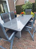 Tuintafel graniet, Ophalen