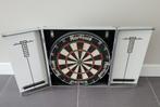 Dartbord Harrows Matrix met kast, Ophalen of Verzenden, Gebruikt, Dartbord