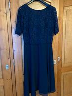 Dames jurk feestelijk donkerblauw mt44, Kleding | Dames, Jurken, Blauw, Maat 42/44 (L), Nieuw, Ophalen of Verzenden