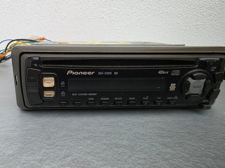 Pioneer DEH-2100R Autoradio - Getest & Werkend!, Auto diversen, Autoradio's, Gebruikt, Ophalen of Verzenden