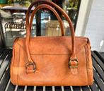Scapa Handtas Leer Cognac Vintage, Sieraden, Tassen en Uiterlijk, Tassen | Damestassen, Gebruikt, Bruin, Ophalen of Verzenden