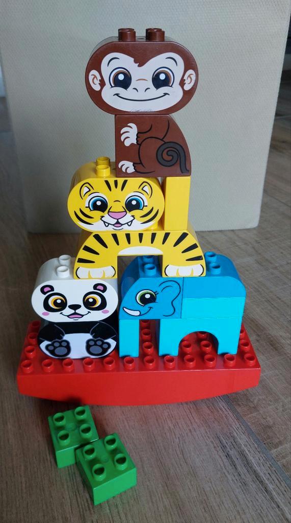 Lego Duplo Mijn Eerste Balancerende Dieren - 10884, Kinderen en Baby's, Speelgoed | Duplo en Lego, Zo goed als nieuw, Duplo, Complete set