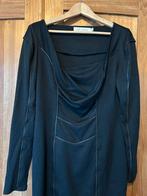 Elegante zwarte jurk maat 42, Ophalen of Verzenden, Zo goed als nieuw, Zwart, Jurk