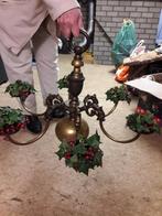 Kroonluchter/ kandelaar koper SUPERMOOI!!!, Huis en Inrichting, Ophalen, Zo goed als nieuw