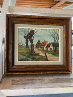 Landschapsschilder rijtje, Antiek en Kunst, Kunst | Schilderijen | Klassiek, Ophalen of Verzenden