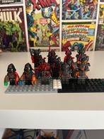 Lego Ninjago Acronix en Krux + Diverse Vermillion Krijgers, Ophalen of Verzenden, Zo goed als nieuw, Complete set, Lego