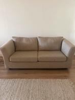 Mooie, comfortabele bank beige (onder de hoes donkerbruin), Ophalen, 150 tot 200 cm, Driepersoons, 75 tot 100 cm