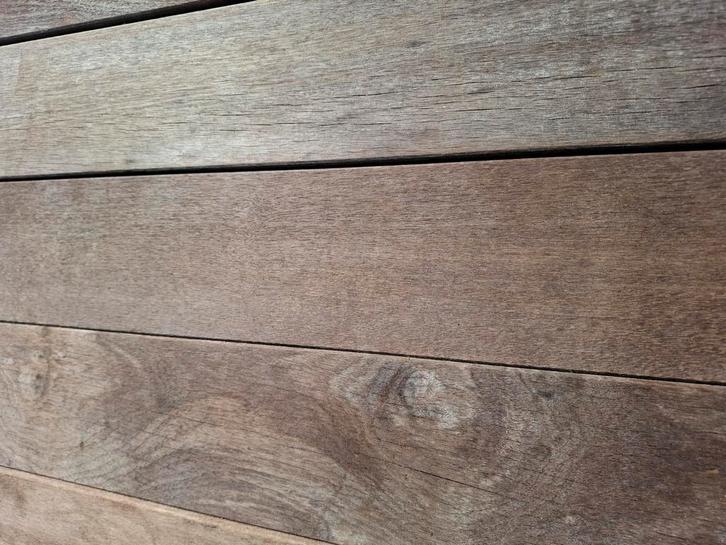 25m² bamboe vlonder plank + bevestiging materiaal, Tuin en Terras, Terrasdelen en Vlonders, Gebruikt, Hout, Ophalen of Verzenden