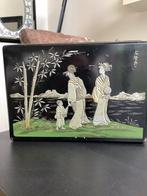 Antiek Japans blik, Antiek en Kunst, Ophalen of Verzenden