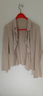 Kort beige jasje, mat 42,, Beige, Maat 42/44 (L), Ophalen of Verzenden, Jasje