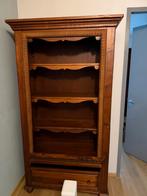 Mooi massief kersenhout boek/vitrine antieke/vintage kast, Antiek en Kunst, Antiek | Meubels | Kasten, Ophalen