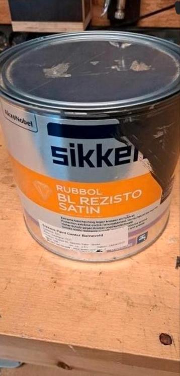 Sikkens Rubbol BL Rezisto Satin - Zwartgrijs beschikbaar voor biedingen