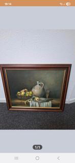 Stilleven met fruit, kruik en glas, Ophalen of Verzenden